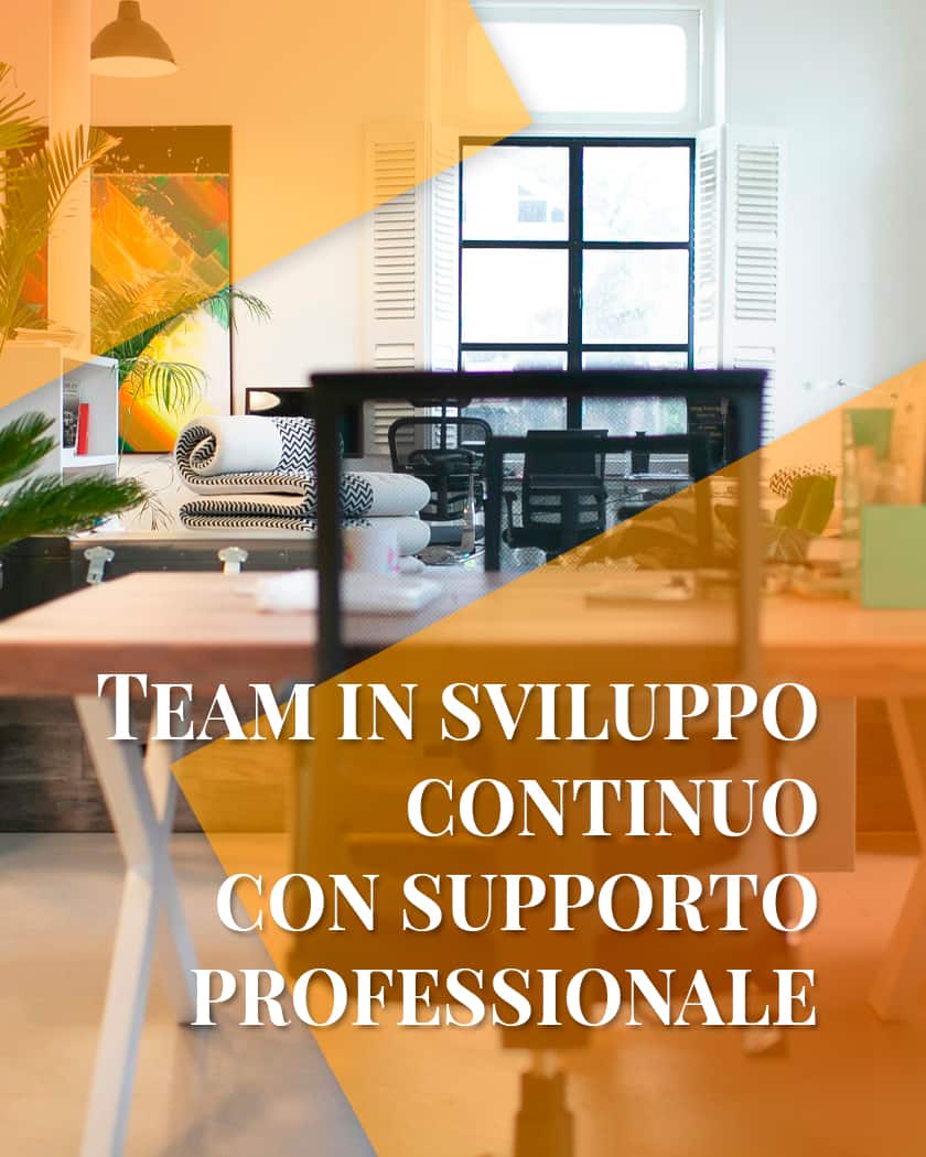 Sviluppo del team con coaching in azienda