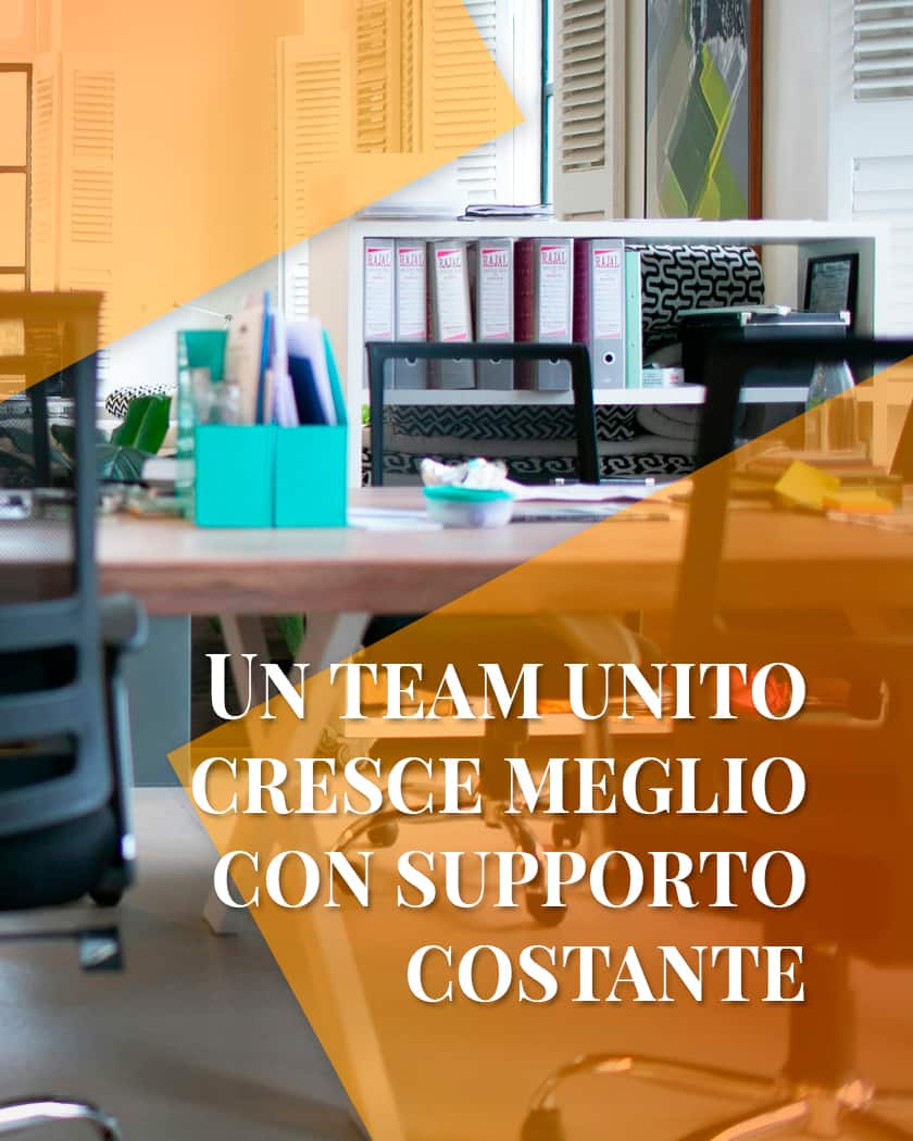 Teamwork potenziato con coaching in azienda